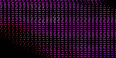 Esmer Mor, Pembe vektör arkaplan ve okült semboller. Cadılık formlarıyla soyut tarzda geçmişe dönük tasarım. Doğaüstü tasvirler için basit tasarım.