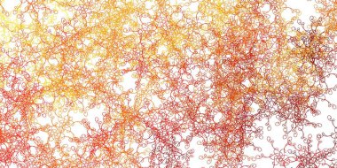 Eğrili açık sarı vektör şablonu. Soyut bir şekilde gradyan eğimli bir tasvir. Web siteleri, iniş sayfaları için desen.