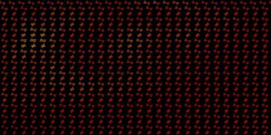 Esrarengiz işaretli koyu turuncu vektör şablonu. Cadılık formlarıyla soyut tarzda geçmişe dönük tasarım. Doğaüstü tasvirler için basit tasarım.