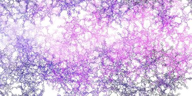 Eğri çizgileri olan açık pembe vektör deseni. Soyut ve eğri çizgilerle renkli çizimler. Web siteleri, iniş sayfaları için desen.