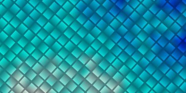 Çokgen biçiminde hafif BLUE vektör arkaplanı. Gradyan dikdörtgenleri ve kareleri olan renkli çizimler. Reklamlar ve reklamlar için desen.