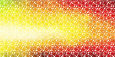 Açık yeşil, kıvrımlı kırmızı vektör düzeni. Soyut bir şekilde gradyan eğimli bir tasvir. Web siteleri, iniş sayfaları için desen.