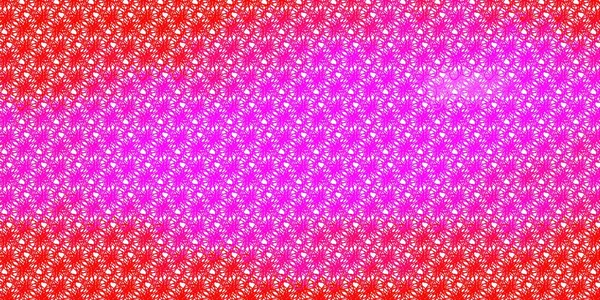 Layout Vetor Rosa Claro Com Curvas Ilustração Estilo Abstrato Com — Vetor de Stock