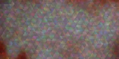 Çizgileri ve üçgenleri olan açık kırmızı vektör arkaplanı. Basit formda soyut biçimdeki üçgenler. Web siteleri için desen.