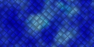 Dikdörtgenli hafif BLUE vektör arka planı. Soyut arkaplanda renkli gradyan olan dikdörtgenler. İş broşürleri, broşürler için desen