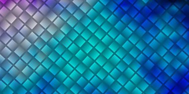 Açık Pembe, mavi vektör arka planı çokgen biçiminde. Soyut tarzda dikdörtgenleri olan modern tasarım. Reklamınız, posteriniz, afişiniz için en iyi tasarım.