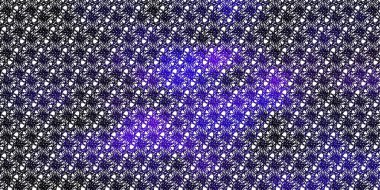 Açık Mor, kıvrımlı pembe vektör düzeni. Yaylı basit bir şekilde gradyan çizimi. Reklamınız, posteriniz, afişiniz için en iyi tasarım.