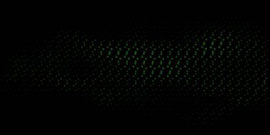 Esrarengiz sembollü koyu yeşil vektör arka planı. Gradyan simya şekilli renkli bir illüstrasyon. En iyi tasarım Cadılar Bayramı olayları.