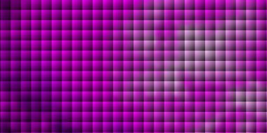 Kare biçiminde açık pembe vektör deseni. Gradyan dikdörtgenleri ve kareleri olan renkli çizimler. Reklamınız, posteriniz, afişiniz için en iyi tasarım.