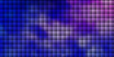 Açık pembe, dikdörtgenli mavi vektör arkaplan. Soyut arkaplanda renkli gradyan olan dikdörtgenler. Reklamınız, posteriniz, afişiniz için en iyi tasarım.