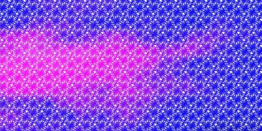 Açık pembe, dairesel yay ile mavi vektör dokusu. Renkli çizgilerle dairesel çizimler. Web siteleri, iniş sayfaları için desen.