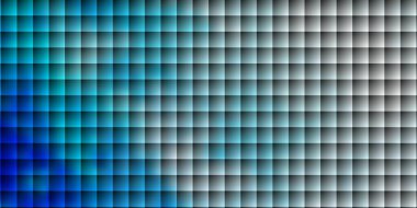 Açık mavi vektör deseni kare biçiminde. Gradyan dikdörtgenleri olan bir resim. Cep telefonları için şablon.