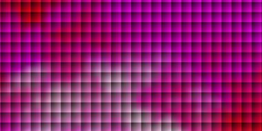 Dikdörtgenli açık pembe vektör şablonu. Renkli dikdörtgenlerle soyut gradyan çizimi. Reklamlar ve reklamlar için desen.