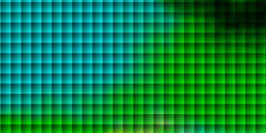 Açık mavi, dikdörtgenli yeşil vektör şablonu. Dikdörtgen şekilli yeni soyut illüstrasyon. Reklamlar ve reklamlar için desen.