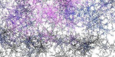 Açık Pembe, dairesel yay ile mavi vektör arkaplan. Eğimli yay ile soyut illüstrasyon. Cep telefonları için şablon.