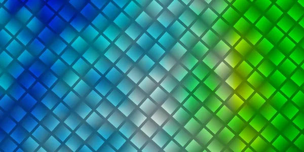 Açık mavi, dikdörtgen biçiminde yeşil vektör dokusu. Renkli dikdörtgenlerle soyut gradyan çizimi. Web siteleri, iniş sayfaları için desen.