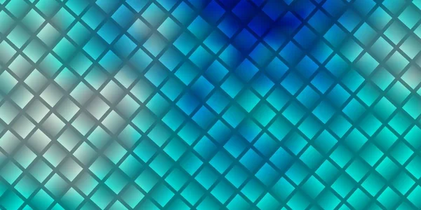ライトブルーのベクトル背景を多角形で表示します グラデーションの長方形をセットしたイラスト ビジネスブックレット チラシのパターン — ストックベクタ