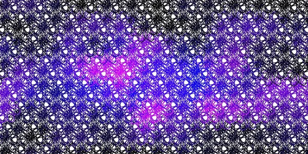 Світло Фіолетовий Векторний Фон Вигнутими Лініями Абстрактна Градієнтна Ілюстрація Лініями — стоковий вектор