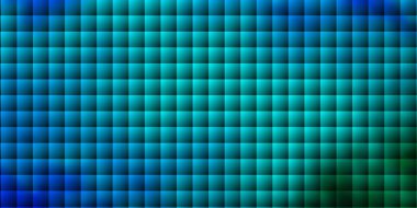 Açık mavi, çokgen tarzda yeşil vektör arkaplan. Soyut arkaplanda renkli gradyan olan dikdörtgenler. Cep telefonları için şablon.