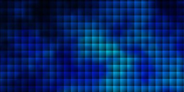 Dikdörtgenli hafif Mavili vektör arkaplanı. Gradyan dikdörtgenleri ve kareleri olan renkli çizimler. Reklamlar ve reklamlar için desen.