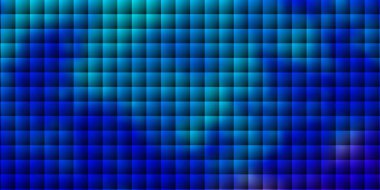 Açık pembe, dikdörtgenli mavi vektör şablonu. Dikdörtgenli soyut gradyan çizimi. İş broşürleri, broşürler için desen