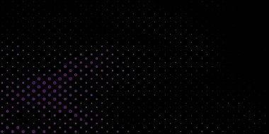 Esrarengiz sembollü koyu mor vektör arkaplan. Sihirli ruhani güç işaretleri olan bir ilüzyon. Okült tasarımın için basit bir temel.