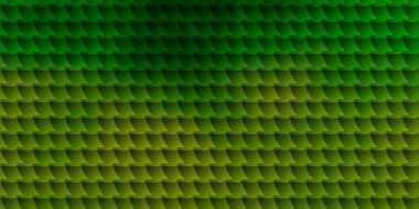 Açık yeşil arkaplan ve dikdörtgenler. Gradyan dikdörtgenleri ve kareleri olan renkli çizimler. Web siteleri, iniş sayfaları için desen.