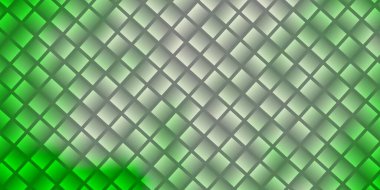 Açık yeşil arkaplan ve dikdörtgenler. Renkli dikdörtgenlerle soyut gradyan çizimi. Reklamınız, posteriniz, afişiniz için en iyi tasarım.