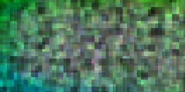 Açık yeşil arkaplan ve dikdörtgenler. Dikdörtgen şekilli yeni soyut illüstrasyon. Web siteleri, iniş sayfaları için desen.