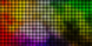 Dikdörtgenli hafif çokrenkli vektör arkaplanı. Soyut arkaplanda renkli gradyan olan dikdörtgenler. Web siteleri, iniş sayfaları için desen.