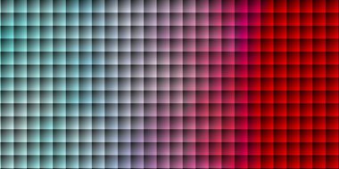 Açık mavi, dikdörtgenli kırmızı vektör arkaplan. Dikdörtgenli soyut gradyan çizimi. İniş sayfası için modern şablon.