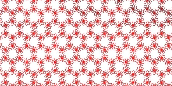Rouge Clair Motif Vectoriel Jaune Avec Lignes Illustration Colorée Avec — Image vectorielle