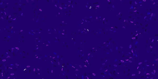 Світло Фіолетова Векторна Текстура Символами Прав Жінок Барвисті Символи Фемінізму — стоковий вектор