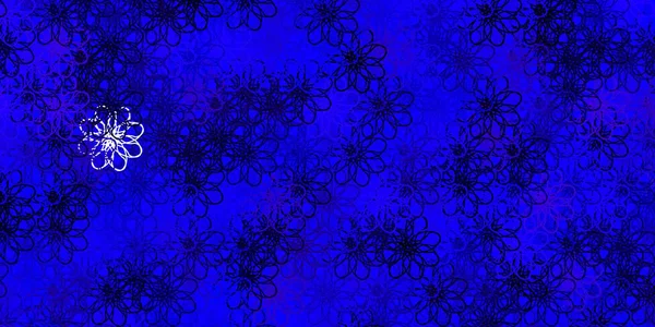 Светло Фиолетовый Векторный Узор Кривыми Абстрактная Иллюстрация Градиентными Луками Лучший — стоковый вектор