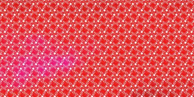 Açık pembe, dairesel kavisli kırmızı vektör dokusu. Gradyan kıvrımları olan yarım tonlu bir resim. Cep telefonları için şablon.