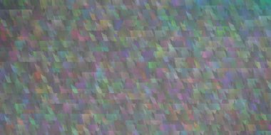 Açık mavi, çizgileri ve üçgenleri olan yeşil vektör şablonu. Basit formda soyut biçimdeki üçgenler. Duvar kağıtları için şablon.