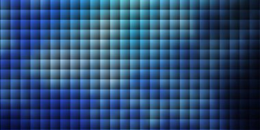 Dikdörtgenli koyu mavi vektör arkaplan. Dikdörtgenli soyut gradyan çizimi. İş tanıtımınız için tasarım.