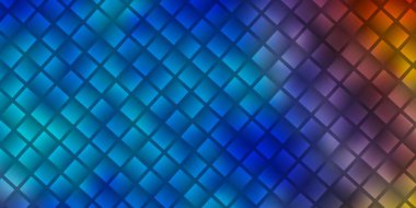 Açık mavi, çizgileri, dikdörtgenleri olan sarı vektör düzeni. Dikdörtgen şekilli yeni soyut illüstrasyon. İş tanıtımınız için tasarım.