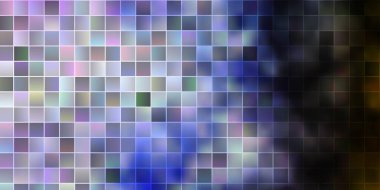 Açık pembe, dikdörtgenli yeşil vektör şablonu. Soyut arkaplanda renkli gradyan olan dikdörtgenler. Web siteleri, iniş sayfaları için desen.