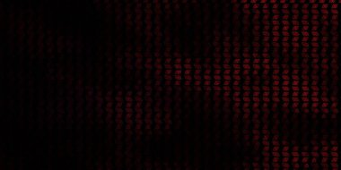 Koyu Mor, gizemli sembollü pembe vektör arkaplan. Cadılık formlarıyla soyut tarzda geçmişe dönük tasarım. En iyi tasarım Cadılar Bayramı olayları.