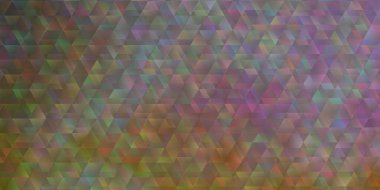 Açık pembe, çizgileri ve üçgenleri olan sarı vektör dokusu. Renkli üçgenli soyut gradyan tasarımı. Terfileriniz için tasarım.