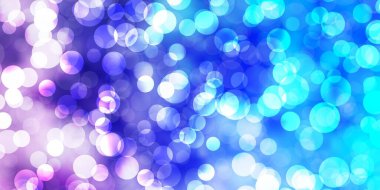 Açık Pembe, daireli mavi vektör şablonu. Parlak renkli ve soyut küreler içeren bir resim. Posterler, afişler için tasarım.