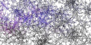 Açık Pembe, kıvrımlı mavi vektör arkaplan. Yaylı basit bir şekilde gradyan çizimi. Reklamınız, posteriniz, afişiniz için en iyi tasarım.