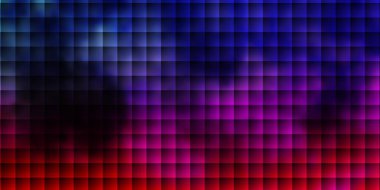 Açık Kırmızı, dikdörtgenli sarı vektör arkaplan. Gradyan dikdörtgenleri ve kareleri olan renkli çizimler. Web siteleri, iniş sayfaları için desen.