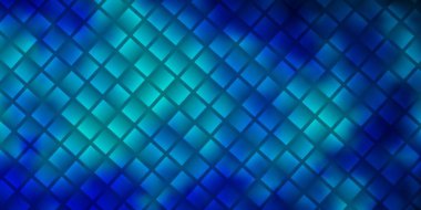 Dikdörtgenli hafif Mavili vektör arkaplanı. Dikdörtgenli soyut gradyan çizimi. İniş sayfası için modern şablon.