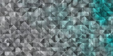 Kristallerle, üçgenlerle hafif BLUE vektör şablonu. Soyut arkaplanda renkli eğimli üçgenler. Web siteleri için desen.