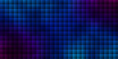 Açık mavi, dikdörtgenli kırmızı vektör arkaplan. Gradyan dikdörtgenleri olan bir resim. Reklamlar ve reklamlar için desen.