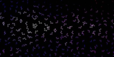 Din sembollü koyu mor vektör dokusu. Cadılık formlarıyla soyut tarzda geçmişe dönük tasarım. Gizemli, mistik tasarımlar için arkaplan.