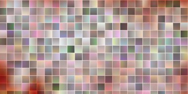 Dikdörtgenli açık kırmızı vektör arkaplanı. Dikdörtgenli soyut gradyan çizimi. Reklamlar ve reklamlar için desen.