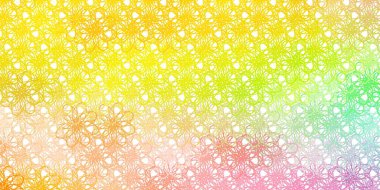 Açık yeşil, kırmızı çizgili vektör arka plan. Yaylı basit bir şekilde gradyan çizimi. Broşürler, broşürler için desen.